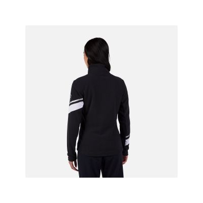 14. Rossignol W Strawpile Fleece Hz Sweatshirt Schwarz