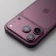 6. Tech-Protect Camfull Fit+ Displayschutzfolie aus gehärtetem Glas für iPhone 18 Pro Max – Burgunderrot
