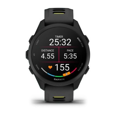 7. Garmin Forerunner 170 42,6 mm Black Amp Yellow Uhr