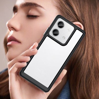 7. Outer Space Case mit Gelrahmen für Xiaomi Redmi Note 13 Pro – Schwarz
