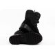 8. Progress Damen-Winterstiefel, schwarze gefütterte Schneestiefel mit Lammfell