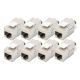 Digitus CAT 6A Keystone-Modul, geschirmt, werkzeugloser Montageanschluss - 8 Stück.