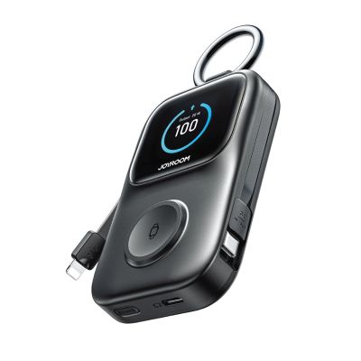 Joyroom JR-W19 5W Tragbares kabelloses Ladegerät für Uhren, Schwarz