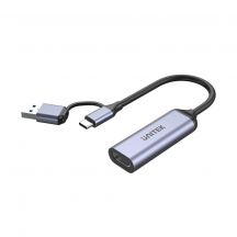 UNITEK Streaming-Karte USB-C/A, 4K HDMI 1.4B