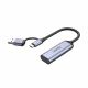 UNITEK Streaming-Karte USB-C/A, 4K HDMI 1.4B