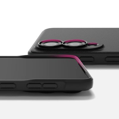 4. Ringke Onyx Magnetische Magsafe Hülle für Samsung Galaxy S25 Edge - Schwarz