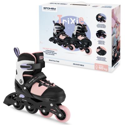 11. Spokey Trixie BK/PK Jr SPK-944680 Rollschuhe Größe 39-42
