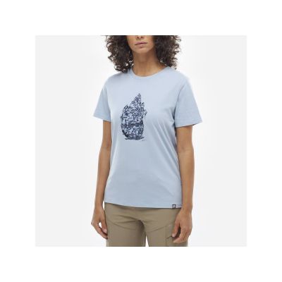 2. MILLET CIMAICOLLAB TS SS W blaues T-Shirt