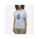 2. MILLET CIMAICOLLAB TS SS W blaues T-Shirt