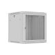 15. LANBERG 19" 12U 600X600 GRAUER WANDMONTIERTER RACK-SCHRANK MIT PERFORIERTEN TÜREN (FLAT PACK)
