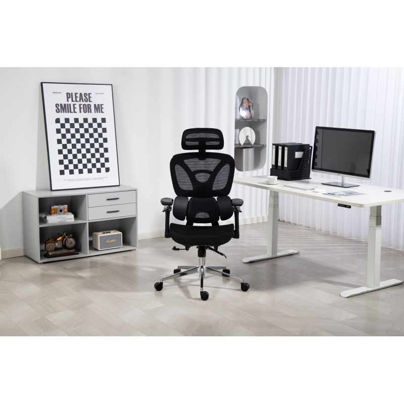 79. Activejet ergonomischer Bürostuhl YK848, schwarz
