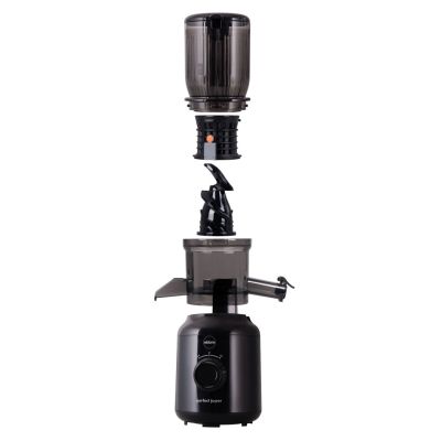 22. ELDOM Slow Juicer PJ350 250 W Schwarz Zwei Filter Neue Generation Schwerlastpresse