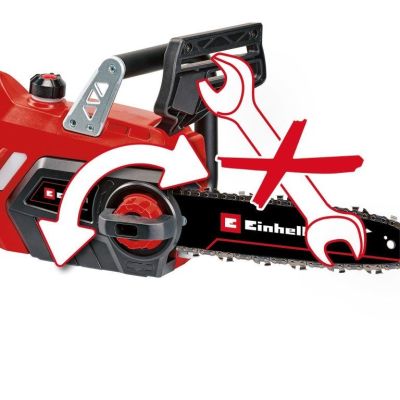 5. Kettensäge GE-LC 18 Li (1*4 Ah ZS) + Ladegerät EINHELL