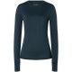 Damen-Thermoshirt mit langen Ärmeln SUPER.NATURAL W Arctic 230 LS, marineblau
