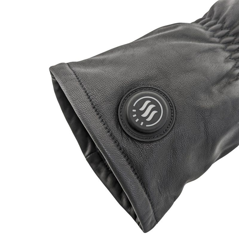 10. GLOVII Beheizte Lederhandschuhe für den täglichen Gebrauch, Größe L, GI2BL