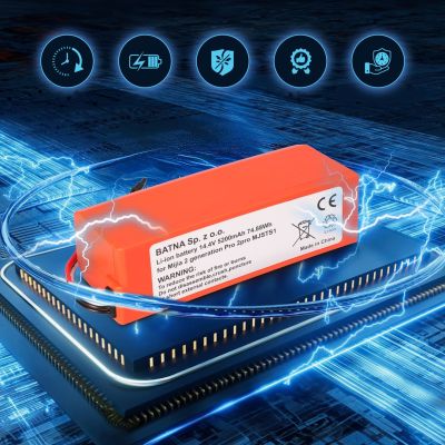 2. Extralink | Akku, Staubsauger-Akkumulator | Ersatz für Xiaomi Mop P/Mop Pro2 Pro 2Pro MJSTS1 14,4 V 5200 mAh [KOPIE]