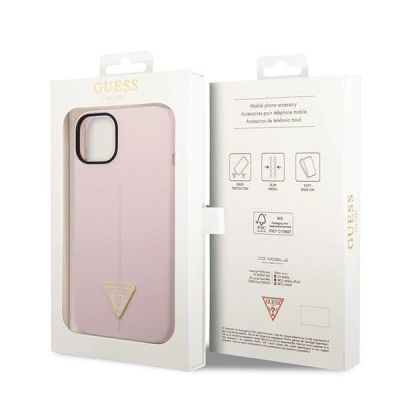 8. Guess GUHCP14MSLTGU iPhone 14 Plus 6,7 "lila / lila Hardcase Silikondreieck