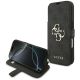 Guess Book 4G Metall-Logo-Hülle für iPhone 18 Pro / 17 Pro – Schwarz