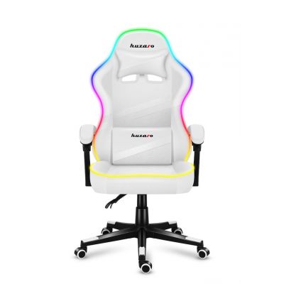 2. Huzaro Force 4.4 RGB Weißer Gaming-Stuhl