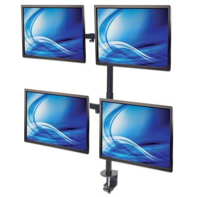 3. Manhattan 461566 Monitorhalterung/Ständer 81,3 cm (32") Schreibtisch Schwarz