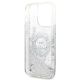 7. Karl Lagerfeld KLHCP14LLCRSGRS iPhone 14 Pro 6.1" Silber / Silber Hardcase Liquid Glitter RSG
