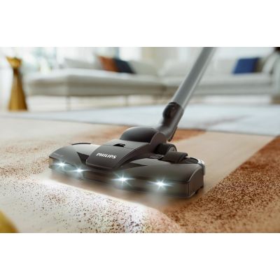 30. Philips Performer LED 8000 Serie Staubsauger mit Beutel und TriActive-Technologie, Modell XD8142/12, 900 W Leistung