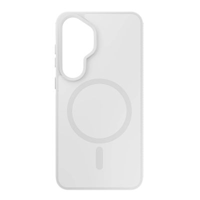 19. 3mk Smoke MagCase für Samsung Galaxy S25 - Weiß-Transparent