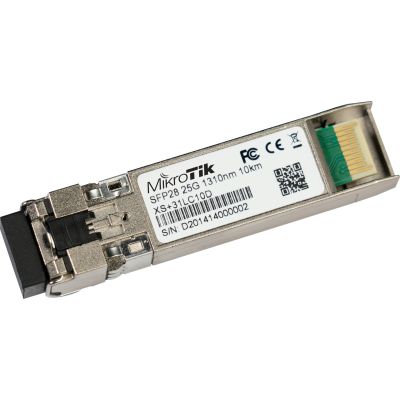 MikroTik XS+31LC10D Modul | SFP/SFP+/SFP28 | 1/10/25 Gbit/s, SM, 10 km, 1310 nm