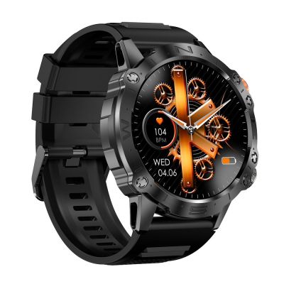 7. Smartwatch Gravity Black 2 Armbänder GT20-7