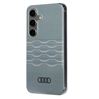 2. Audi IML Geometrisches Muster Case S24 S921 grau/grau Hardcase AU-IMLS24-A6/D3-GY