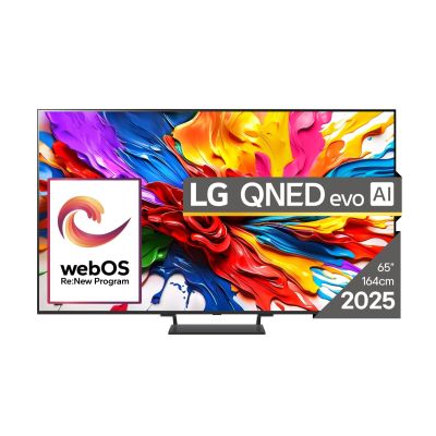 LG 65QNED93A6A QNED EVO 65'' Fernseher 4K Ultra HD 144 Hz WebOS Dolby Atmos Schwarz
