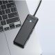 9. Orico PAPW3AT-U3 USB-Hub mit 4 Anschlüssen (3x USB-A 3.0) und microSD/SD-Kartenleser, 1,8 m Kabel, schwarz