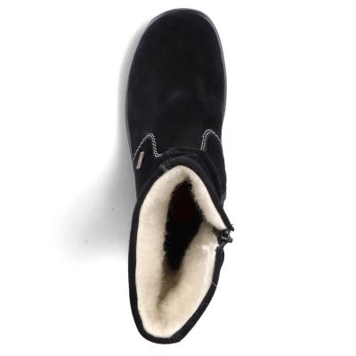 12. RIEKER W RKR130 isolierte Lederstiefeletten
