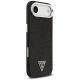 4. Guess Glitter Triangle Logo MagSafe Case für iPhone 17 Air - Schwarz