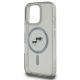 6. Karl Lagerfeld IML Metal Karl&Choupette Head MagSafe Hülle für iPhone 16 Pro - Schwarz