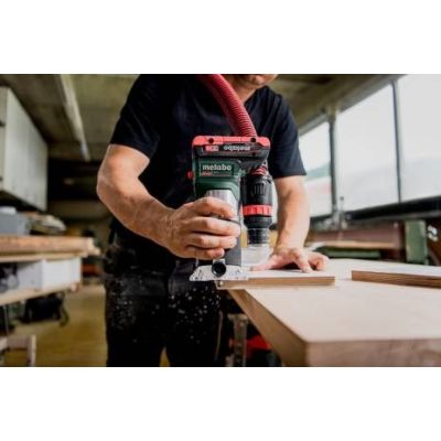 8. Metabo FMV 18 LTX BL 8 Schwarz, Grün, Edelstahl, Transparent 29000 U/min