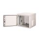 23. Digitus 19" 9U 600x600 Wand-Netzwerkschrank, Volltür, grau, ungeteilt, montiert, IP55, 100 kg