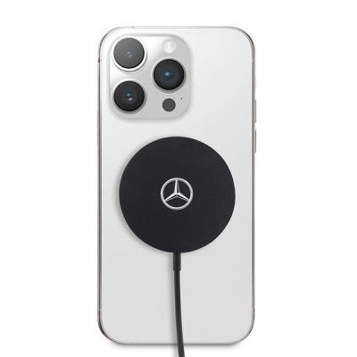 2. Mercedes 15W MagSafe Induktionsladegerät - Schwarz