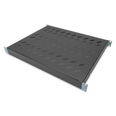 Digitus-Regal mit variablen Montageschienen zur Festinstallation in 483 mm (19") Schränken