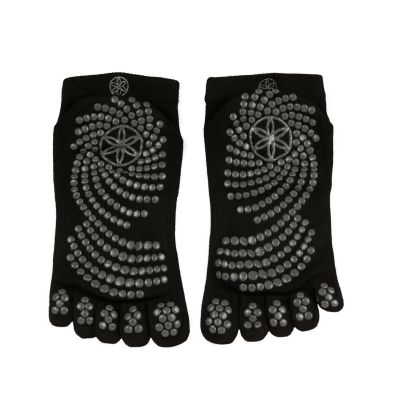 3. Gaiam Anti-Rutsch-Socken Schwarz S/M 52223