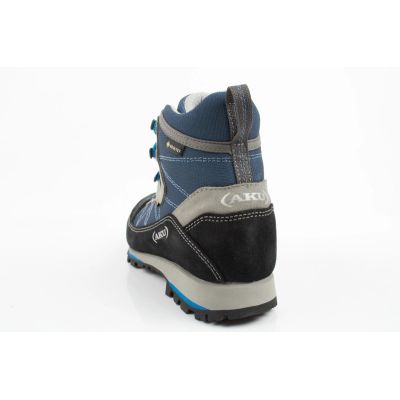 5. Aku Trekker Gore-Tex Damen-Wanderschuhe, knöchelhoch, blau