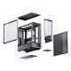 14. Jonsbo D401 PC- , Midi-Tower, ATX, gehärtetes Glas - schwarz