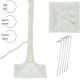 4. DEKORATIVER LED-BAUM 180 LED 150 CM WEISS LUCA