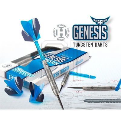 6. Harrows Genesis Tungsten Steeltip Dartpfeile HS-TNK-000013288