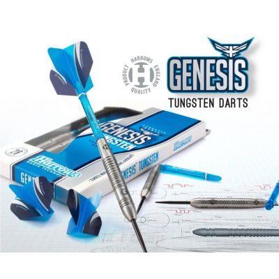 6. Harrows Genesis Tungsten Steeltip Dartpfeile HS-TNK-000013288