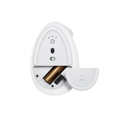 36. Logitech Lift Vertikale Weiße Maus