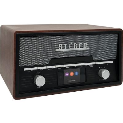 7. Denver MDA-525DW Personal CD Player Wood