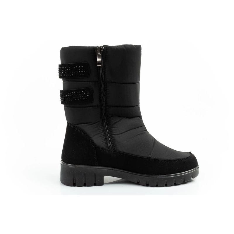 4. Progress Winterstiefel Schneestiefel Damen Stiefeletten isoliert modisch Reißverschluss