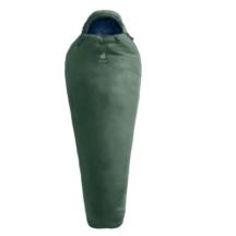 Deuter Orbit SL -5C/23F Schlafsack für Erwachsene, geeignet zum Wandern, Kunstfaser, Grün