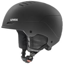 Uvex Wanted Skihelm – schwarz matt, Größe: 54–58 cm